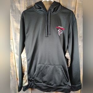 Dunbrooke Atlanta Falcons Black and Camouflage Hoodie Men's Size Large Tall